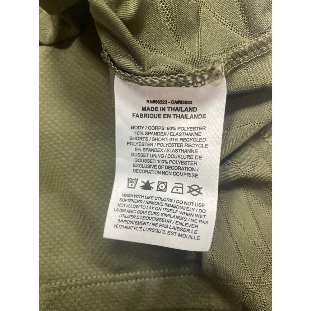 Nike Golf Dri-FIT Skort Olive Green Geometric Print Athletic Skirt Womens Large - Picture 11 of 11